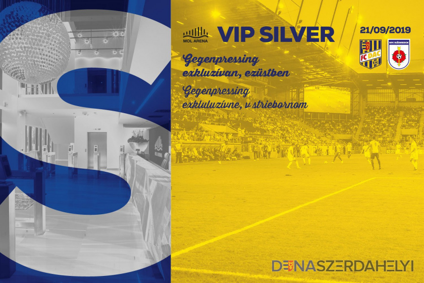 VIP Silver menu na zápase DAC-Ružomberok
