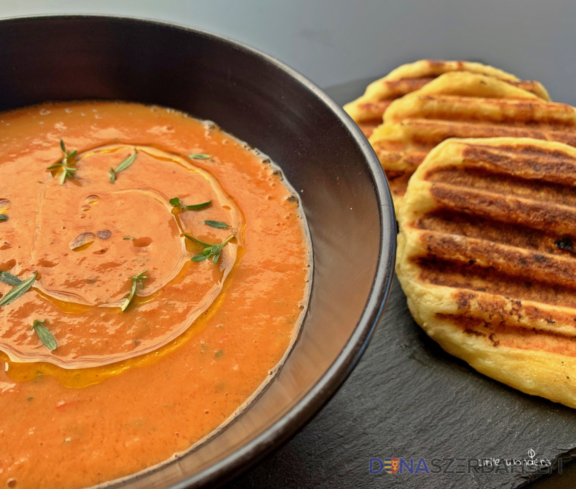 Gazpacho so zemiakovým posúchom