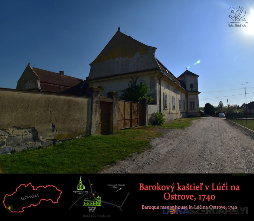 Nohou nedotknuté/ Facebook Barokový kaštieľ, Lúč na Ostrove - Malá Lúč