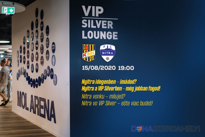 VIP Silver menu na zápase DAC-Nitra