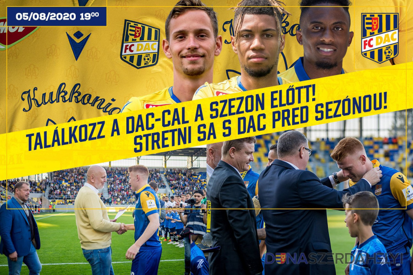 zdroj: dac1904.sk Exkluzívne stretnutie s mužstvom pred štartom sezóny
