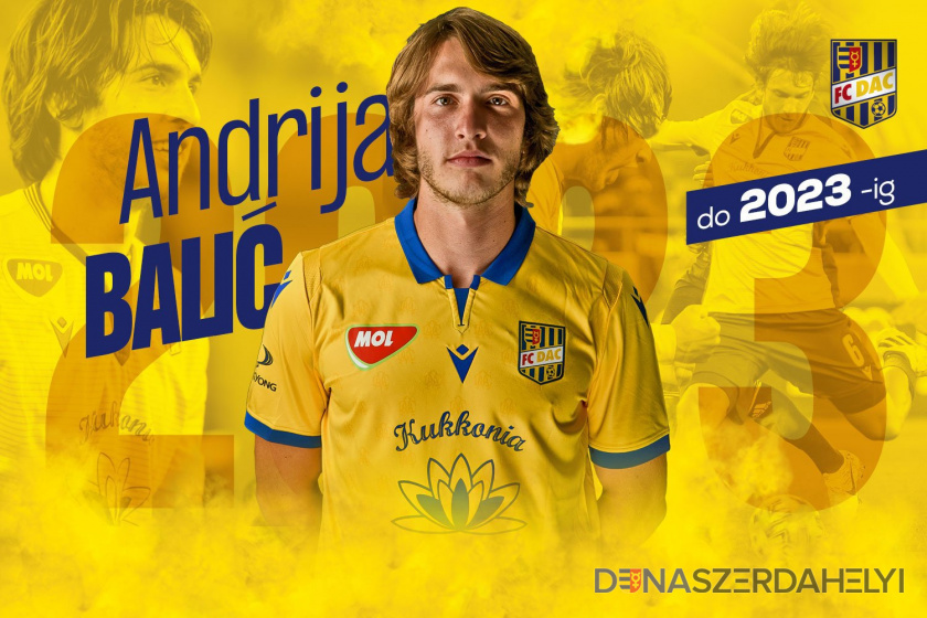 Andrija Balić natrvalo v DAC, podpísal do leta 2023