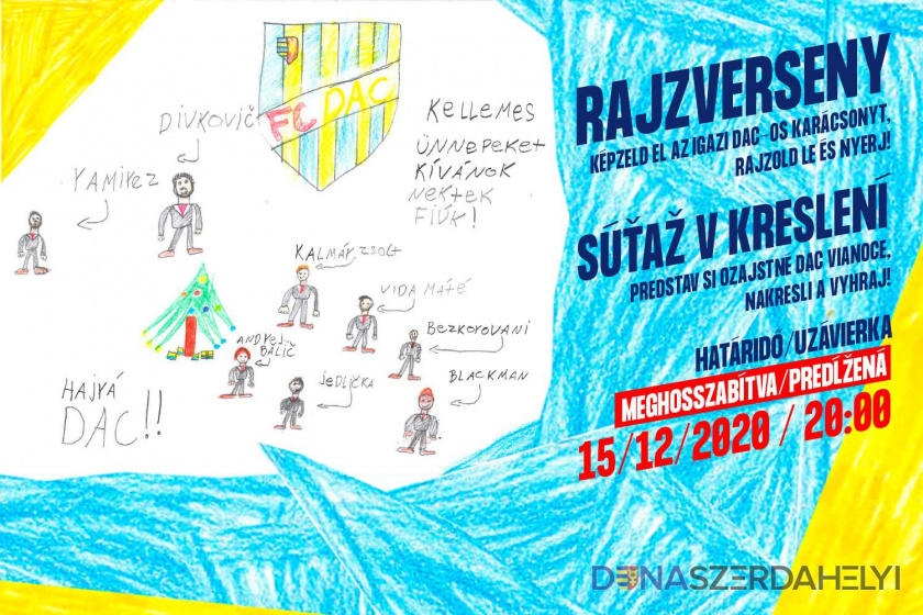 zdroj: dac1904.sk Vianočná súťaž v kreslení: nasleduje predĺženie!