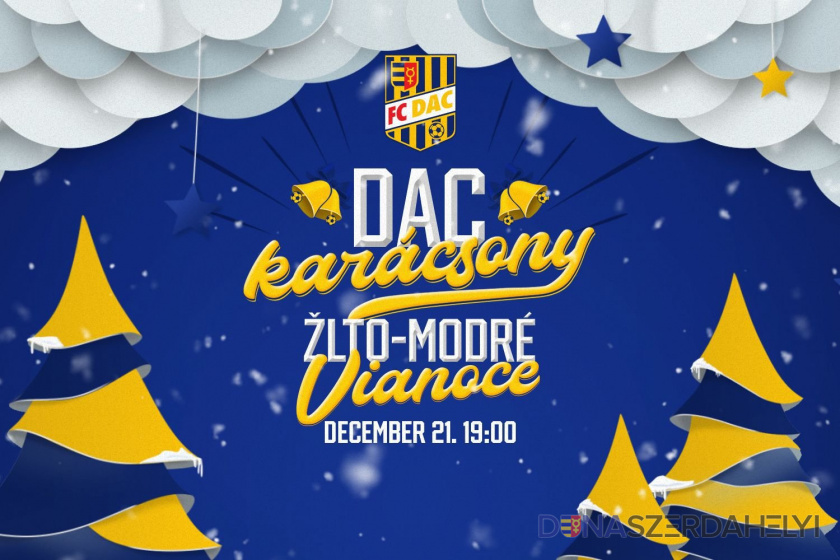 dac1904.sk Sledujte naživo VII. Žlto-modré Vianoce!