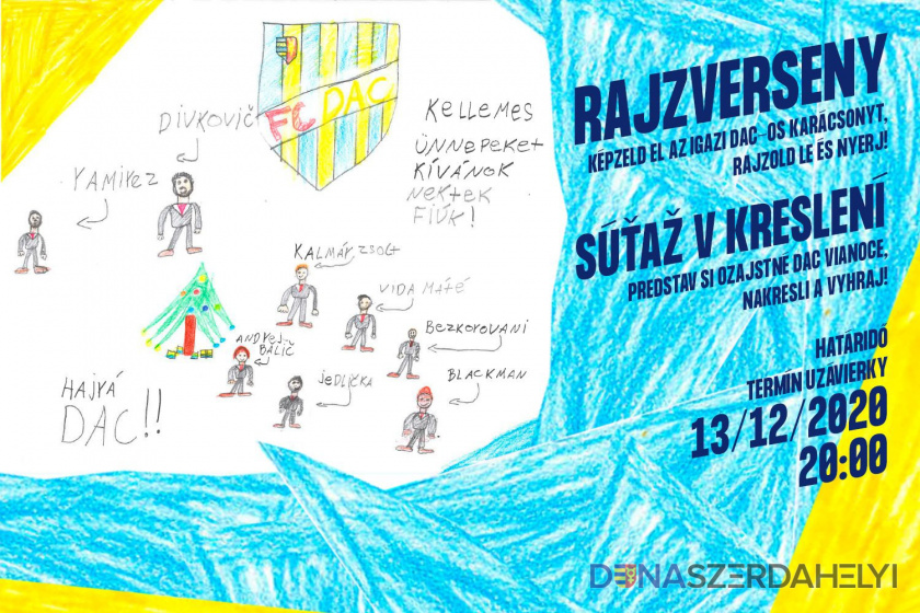 Vianoce s DAC-om: súťaž v kreslení!