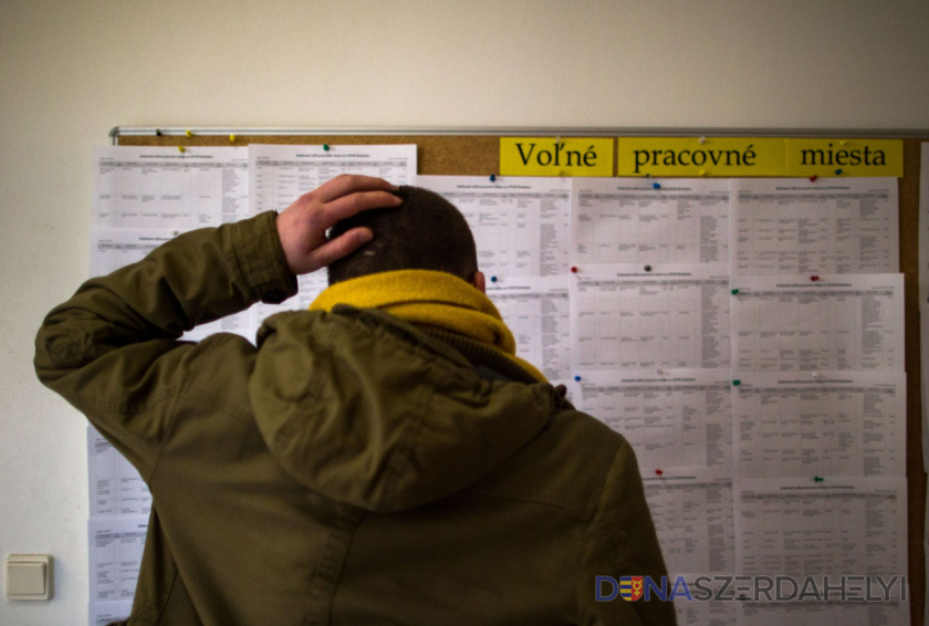 Miera nezamestnanosti na Slovensku v 1. štvrťroku vzrástla na 6 %
