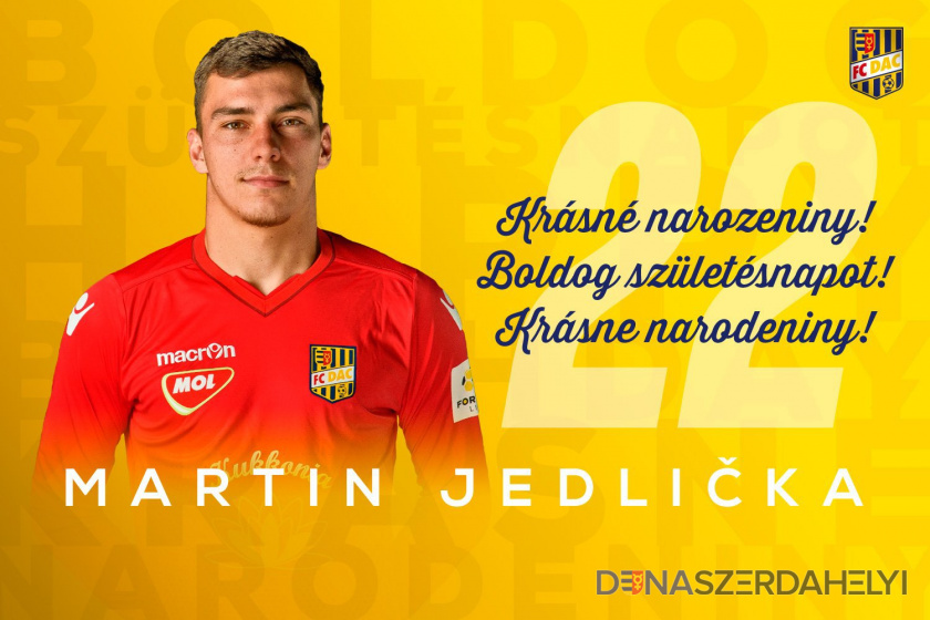  Narodeniny: Martin Jedlička má dnes 22!