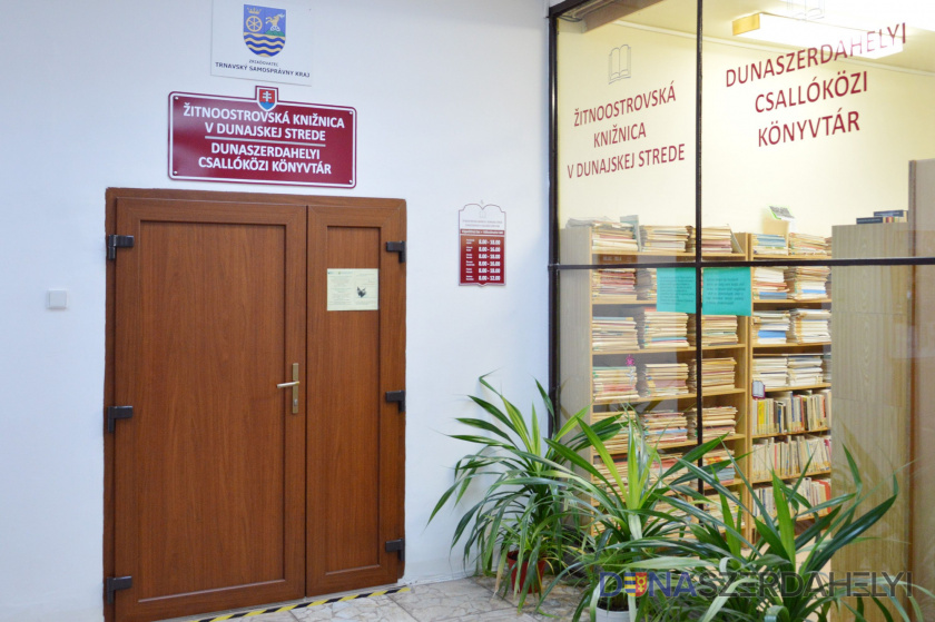 Žitnoostrovská knižnica v Dunajskej Strede znovu otvára