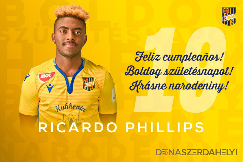  Narodeniny: Ricardo Phillips má dnes 19!