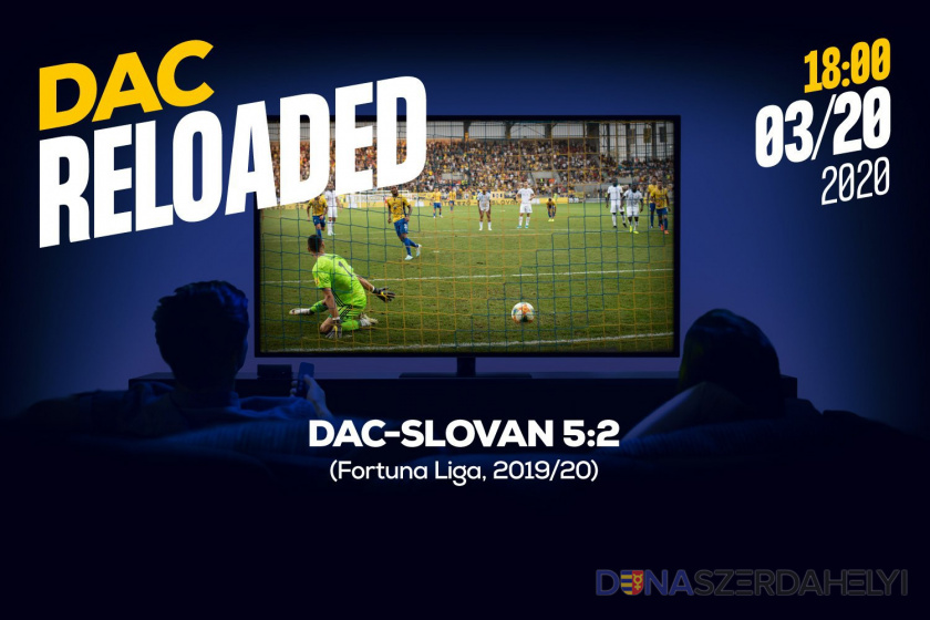 Link na sledovanie zápasu DAC-Slovan (5:2)