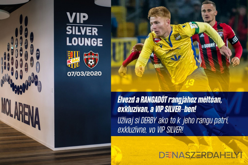 VIP Silver menu na derby DAC-Trnava