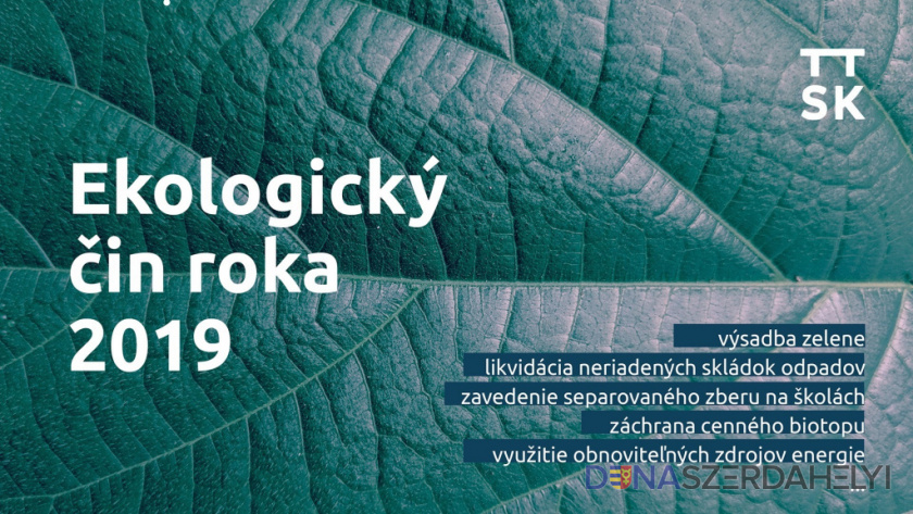 Poznáme víťazov súťaže Ekologický čin roka 2019