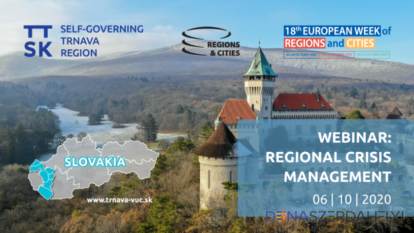 Foto: trnava-vuc.sk TTSK sa aktívne zapojí do Európskeho týždňa regiónov a miest
