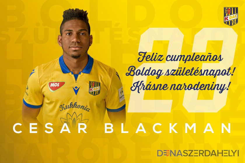 Narodeniny: Cesar Blackman má dnes 23!
