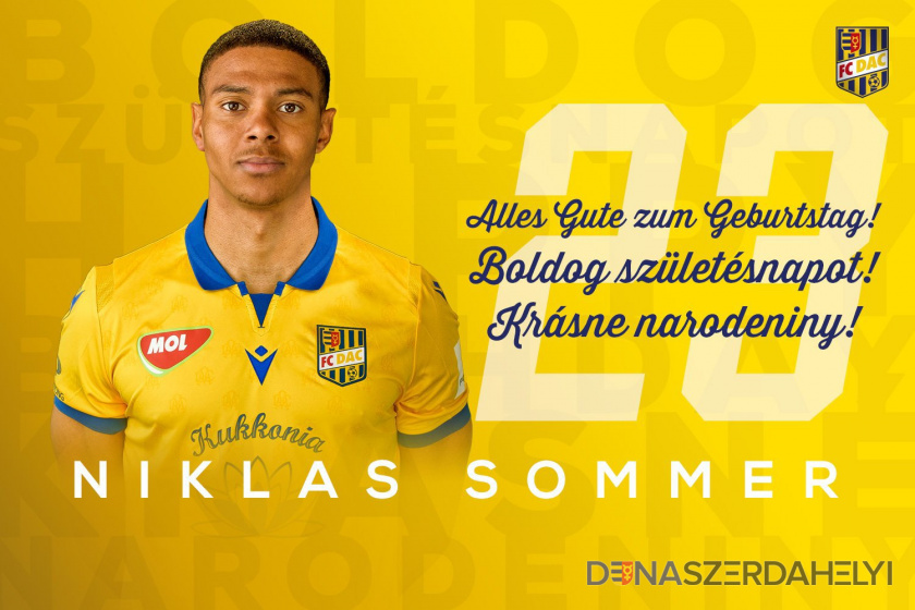 Narodeniny: Niklas Sommer má dnes 23!