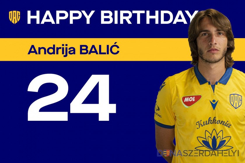 Narodeniny: Andrija Balić má dnes 24!