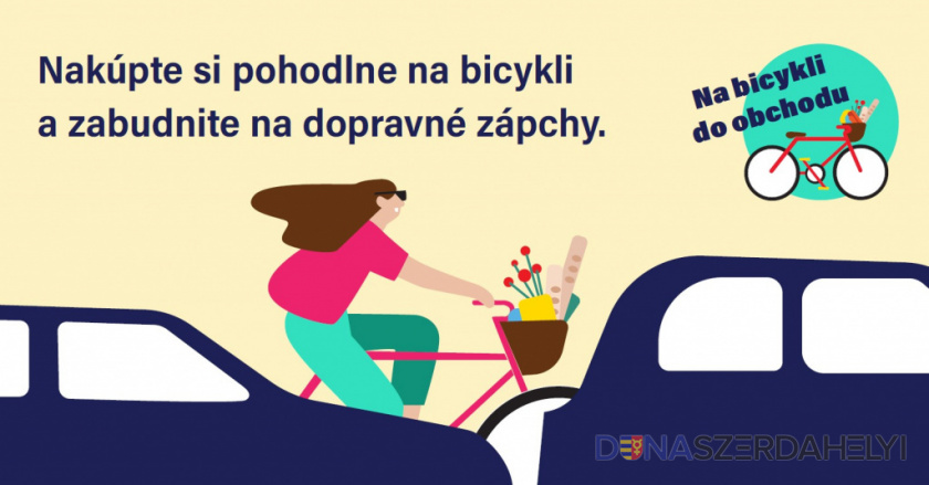 Nakupujte na bicykli ekologicky a s úsmevom