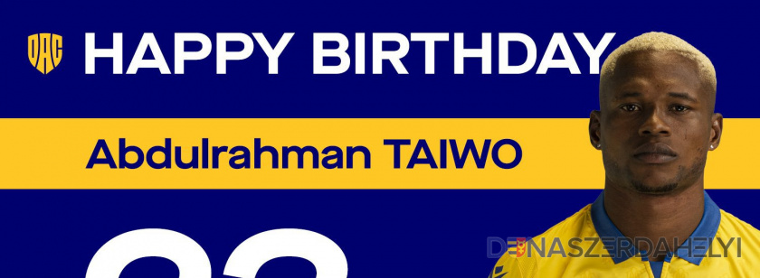 Narodeniny: Taiwo má dnes 23!
