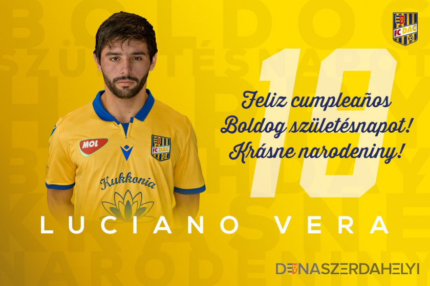 Narodeniny: Luciano Vera má dnes 19!