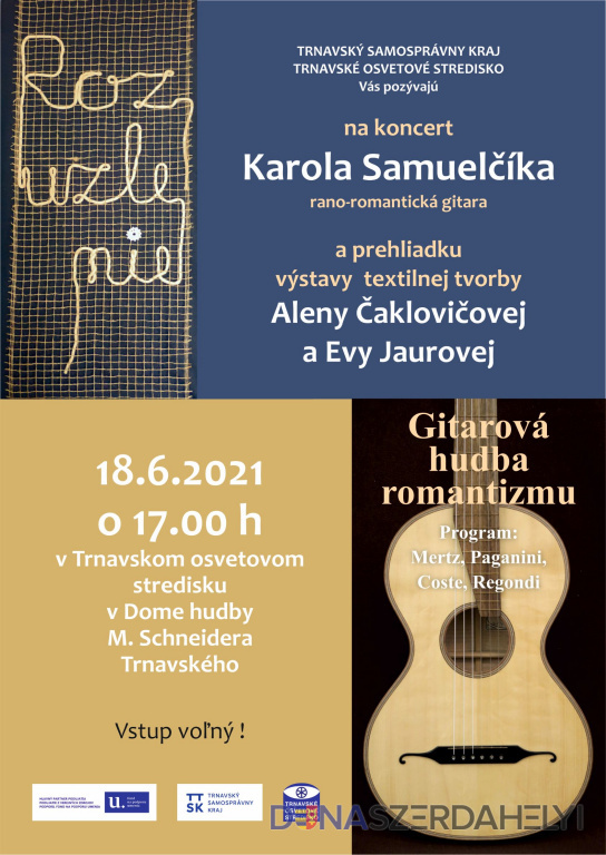 Gitarový koncert Karola Samuelčíka v Trnave