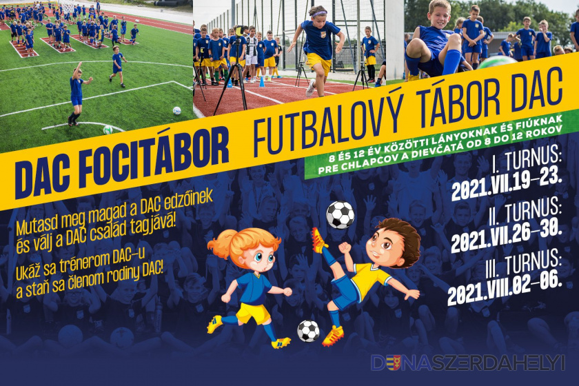 Futbalový tábor DAC - aj v roku 2021!