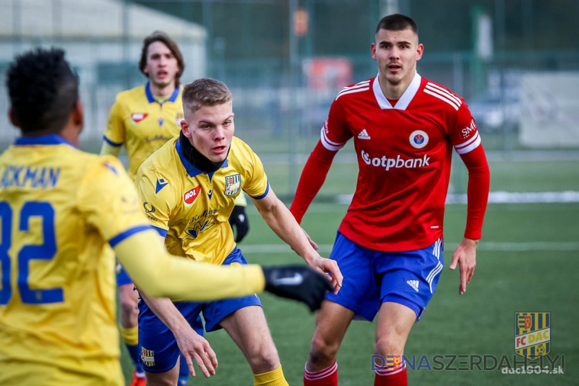 Prípravné stretnutie: Vasas FC - DAC 1904 1:2 (1:0)