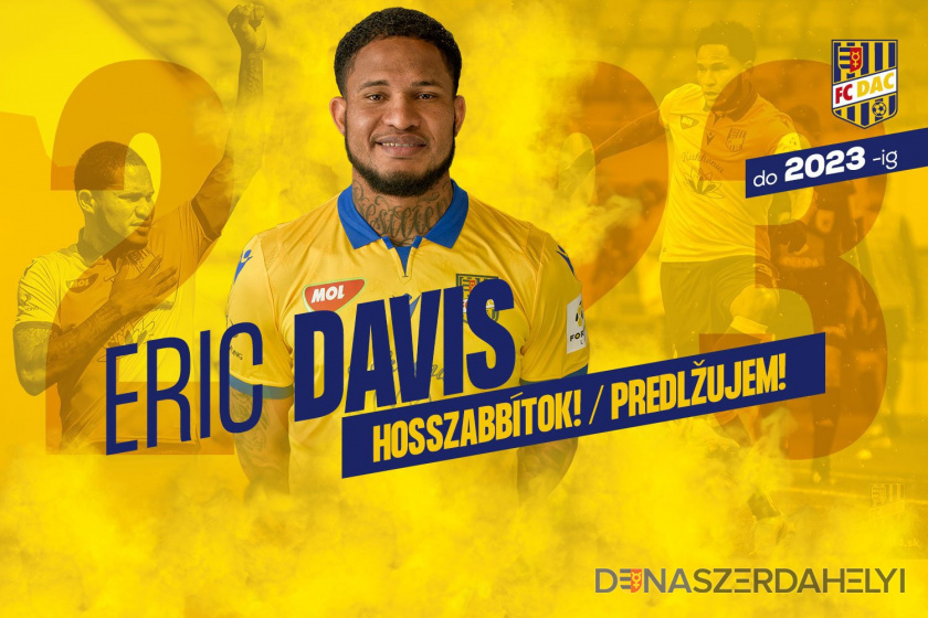 Eric Davis predĺžil zmluvu