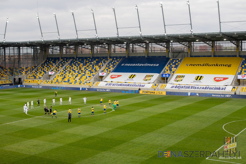 Nélküled pred zápasom DAC-Michalovce (2:1)