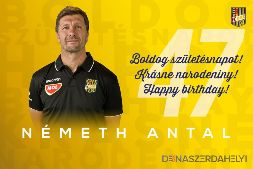 Narodeniny: Antal Németh má dnes 47!