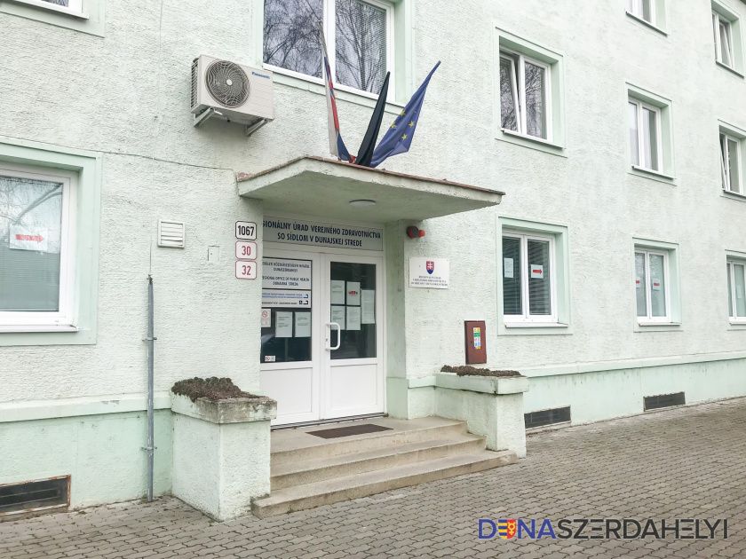 Foto: Rózsár Vince Oznámenie RÚVZ Dunajská Streda