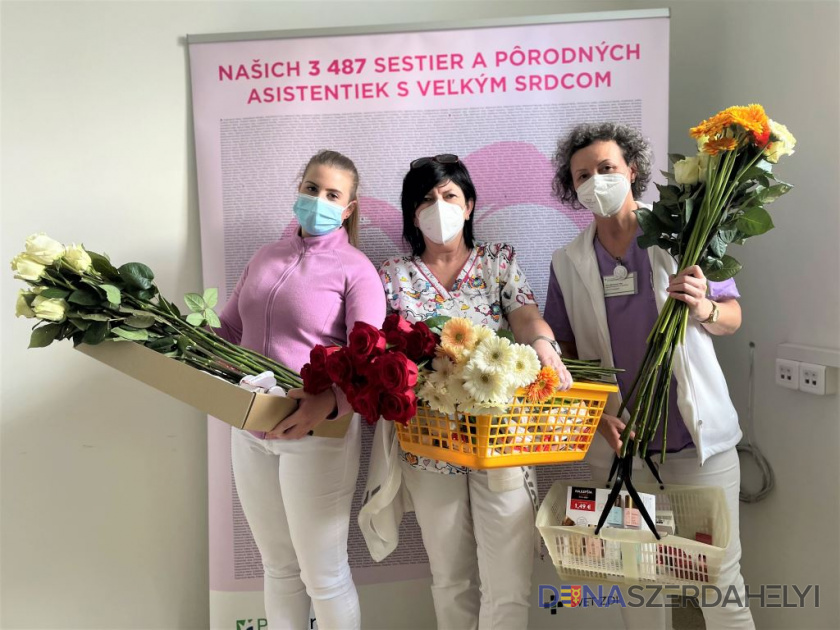 Nemocnica Svet zdravia v Dunajskej Strede obdarovala svoje zamestnankyne