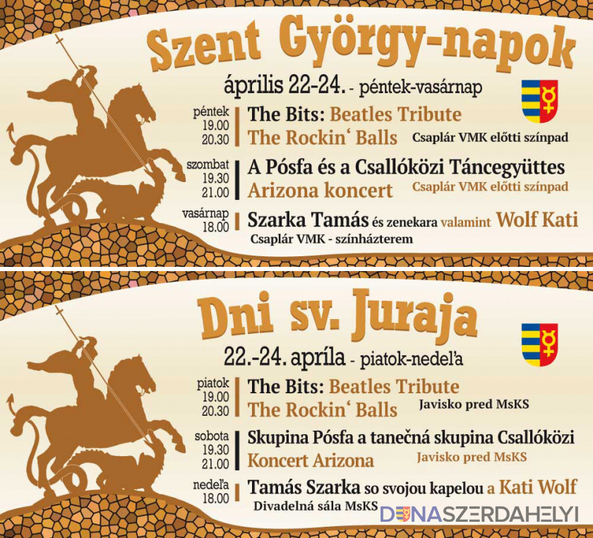 Dni sv. Juraja - 22-24. apríla