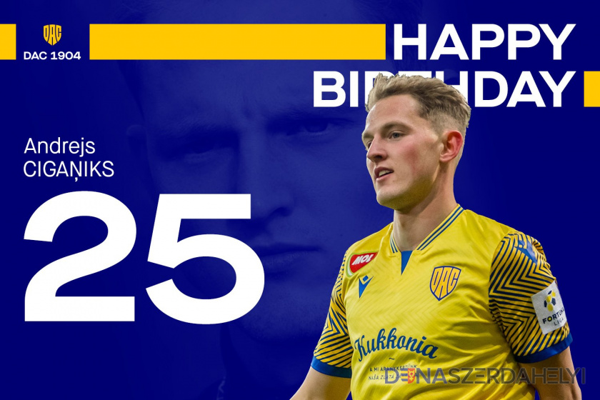 Narodeniny: Andrejs Ciganiks má dnes 25!