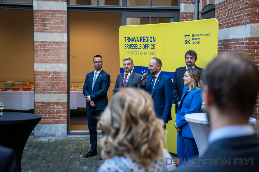 Zastúpenie Trnavského kraja v Bruseli je oficiálne otvorené