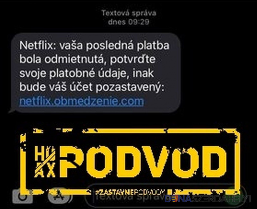 Aj Netflix využívajú na podvody