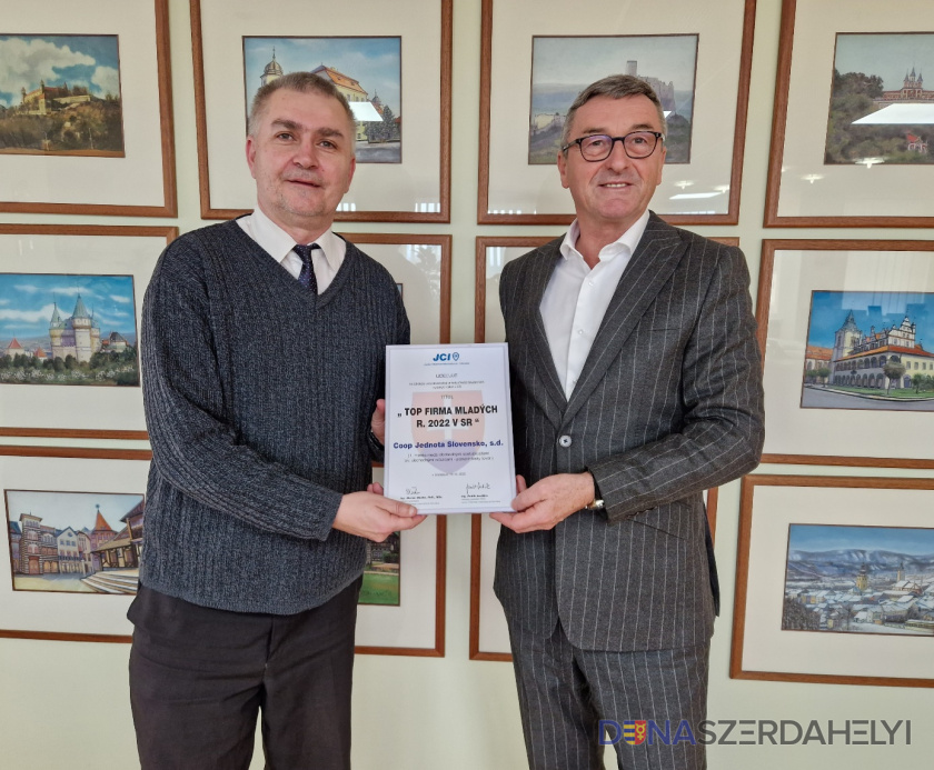 Foto: Coop Jednota Slovensko COOP Jednota Slovensko je TOP firma mladých 2022