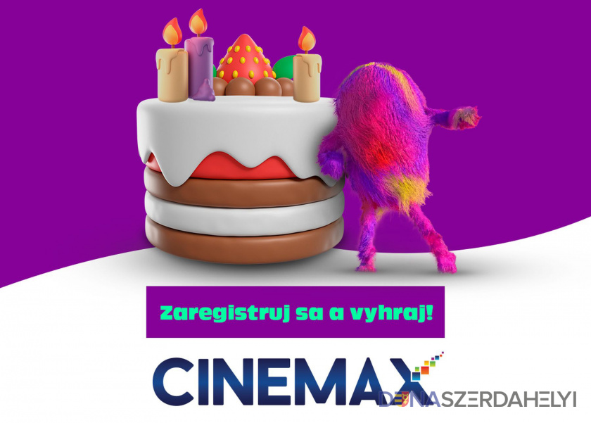 CINEMAX oslavuje 17. narodeniny a  rozdáva divákom darčeky