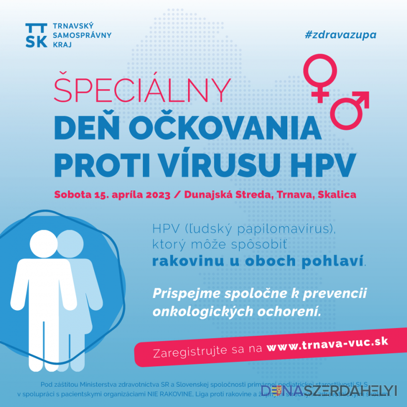 Foto: trnava-vuc.sk Župa pripravuje špeciálny deň očkovania proti vírusu HPV. Vytvorila prihlasovací formulár.