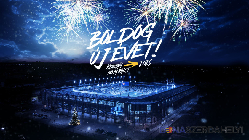 Šťastný a úspešný nový rok 2025 želá FC DAC!