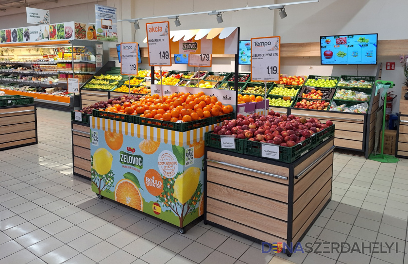 COOP Jednota Zelovoc prináša zákazníkom špeciálny stánok s citrusmi  