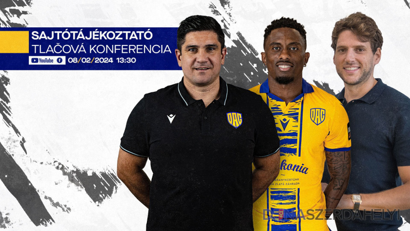 Foto: dac1904.sk Sledujte naživo tlačovú konferenciu DAC-u!