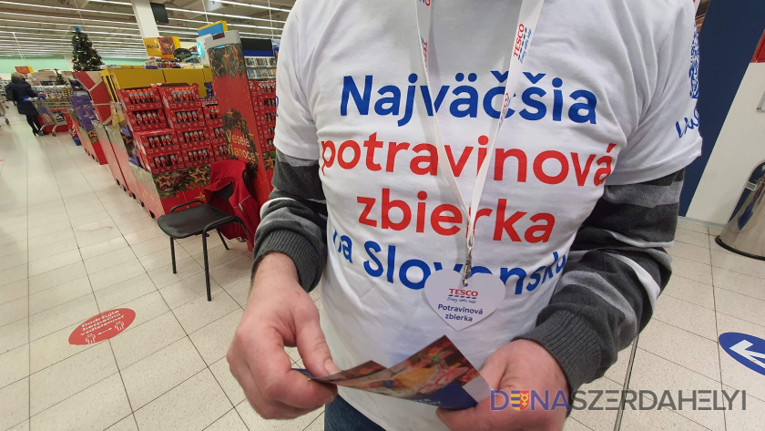 Foto: Nagy Attila Charitatívna zbierka Charity a Tesca