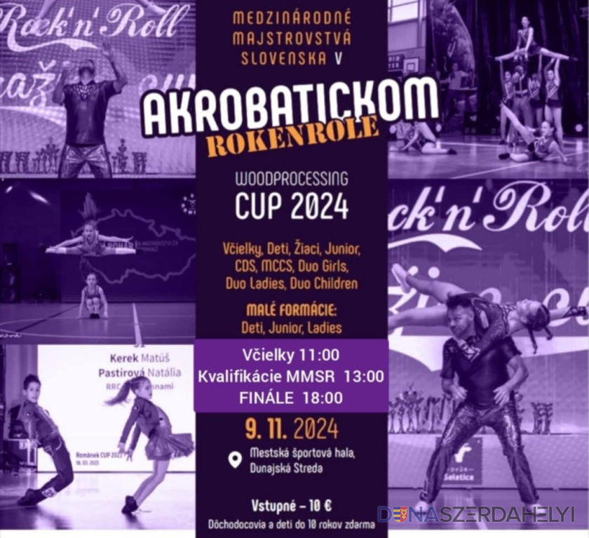 Medzinarodné MS v akrobatickom rokenrole - Woodprocessing Cup 24