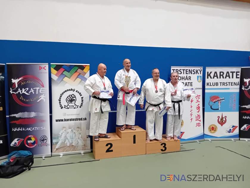 Vedúci Karate klubu IPPON sa domov vrátil so zlatou medailou