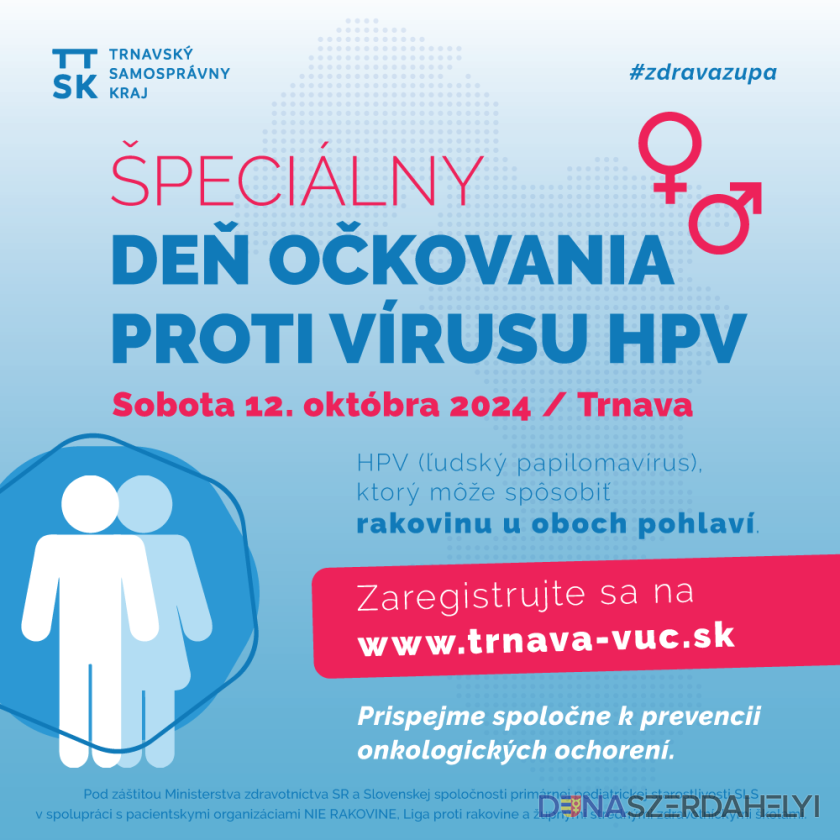 Foto: trnava-vuc.sk Župa pripravila ďalší špeciálny deň očkovania proti vírusu HPV