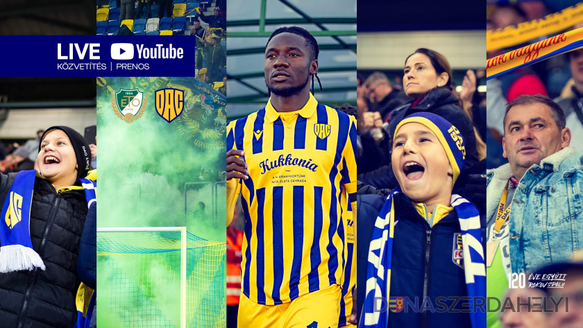 Link na živý prenos zo stretnutia Győr - DAC 1904