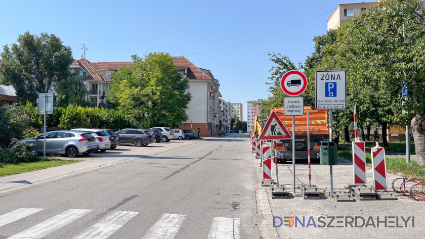 foto: Vince Rózsár Rekonštrukcia ulice Biskupa Kondého – Práce sa začínajú v pondelok