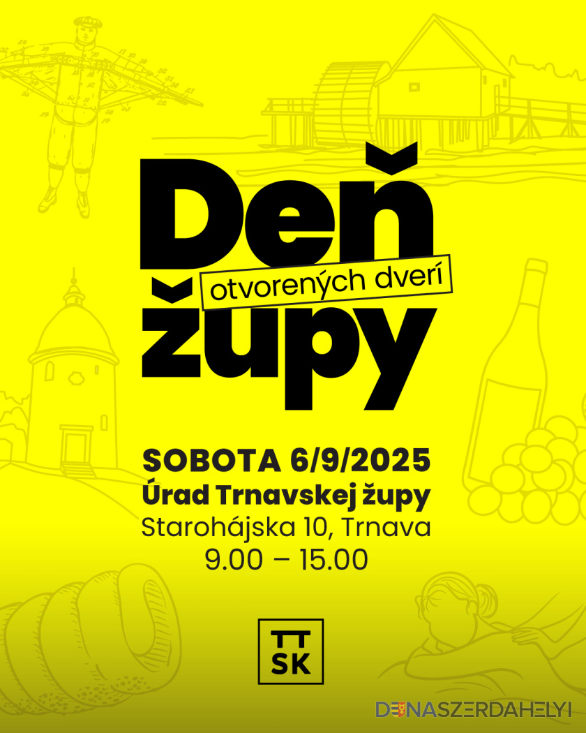 Deň župy prinesie už 6. septembra bohatý program pre deti, aj dospelých