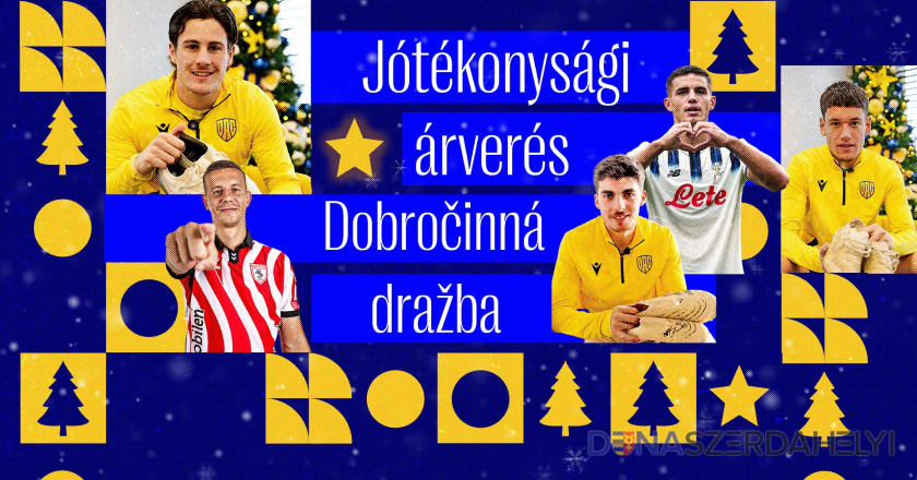 Dobročinná dražba 2025: získajte relikvie od súčasných a bývalých hráčov DAC-u!