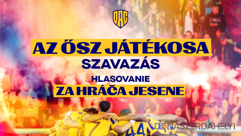 Hlasujte o najlepšieho hráča DAC v jeseni 2025!